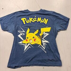 Pickachu Pokemon Graphic T shirt Size Large